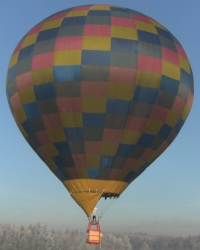 OO-ROMAN model hot air balloon
